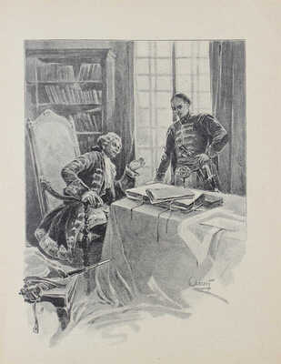 Салиас Е.А. Посланец графа-гетмана. Историческая повесть / Оригинальные рис. А.П. Апсита. М., 1906.